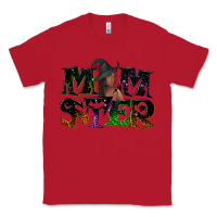 Red Momster with witch Classic Tee - NancyCooperArtShop