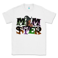 White Momster with witch Classic Tee - NancyCooperArtShop
