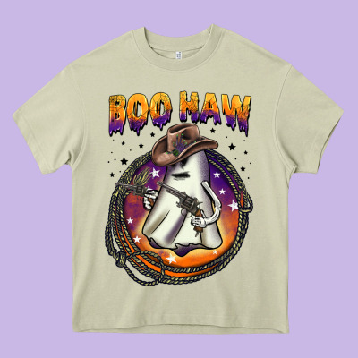 Boo Haw Heavy Core Tee Designed By Barkaloodesign
