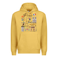 Antique Gold paris bonjour eiffel tower paris lover paris traveling vacay Premium Hoodie - trangStudio