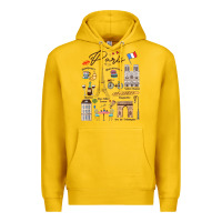 Lemon paris bonjour eiffel tower paris lover paris traveling vacay Premium Hoodie - trangStudio