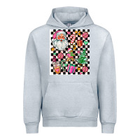 Heather Grey pink christmas elementary Urban Hoodie - AdoDesignShop