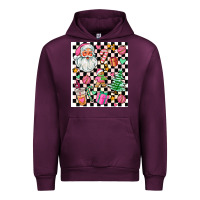 Mauve Wine pink christmas elementary Urban Hoodie - AdoDesignShop