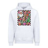 White pink christmas elementary Urban Hoodie - AdoDesignShop