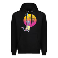 Black basketball player halloween pumpkin skeletons kids boys Premium Hoodie - trangStudio