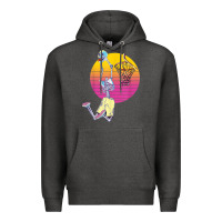 Charcoal Heather basketball player halloween pumpkin skeletons kids boys Premium Hoodie - trangStudio