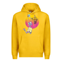 Lemon basketball player halloween pumpkin skeletons kids boys Premium Hoodie - trangStudio
