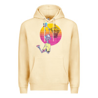 Pina Colada basketball player halloween pumpkin skeletons kids boys Premium Hoodie - trangStudio