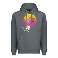 Rock basketball player halloween pumpkin skeletons kids boys Premium Hoodie - trangStudio