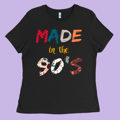 Made In The 90's Ladies Tee Designed By Bettercallsaul