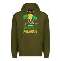 Army Green Death in Paradise - gift idea Premium Hoodie - trangStudio