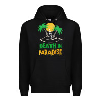 Black Death in Paradise - gift idea Premium Hoodie - trangStudio