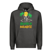 Charcoal Heather Death in Paradise - gift idea Premium Hoodie - trangStudio