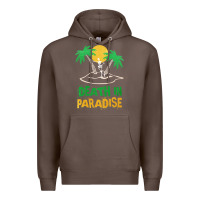 Coffee Death in Paradise - gift idea Premium Hoodie - trangStudio