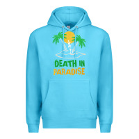 Ocean Blue Death in Paradise - gift idea Premium Hoodie - trangStudio