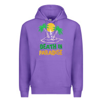 Purple Death in Paradise - gift idea Premium Hoodie - trangStudio