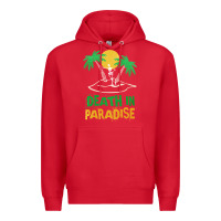 Red Death in Paradise - gift idea Premium Hoodie - trangStudio