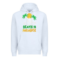 White Death in Paradise - gift idea Premium Hoodie - trangStudio