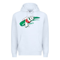 White best '7up's drink soda Premium Hoodie - DesignPulse