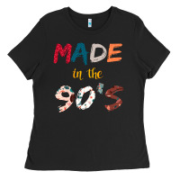 Black Made in the 90's Ladies Tee - Bettercallsaul