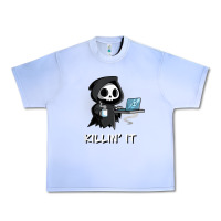Grape Ice killin' it shirt funny grim reaper halloween sarcasm Urban Heavy Tee - trangStudio