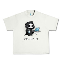 Pistachio killin' it shirt funny grim reaper halloween sarcasm Urban Heavy Tee - trangStudio
