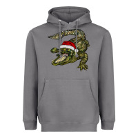 Storm Christmas alligator Heavyweight Hoodie - BarkalooDesign