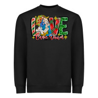 Black Love Came Down Heavyweight Sweatshirt - CowhideDigitalArt