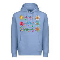 Colony Blue It's Okay To Be Different Premium Hoodie - CowhideDigitalArt