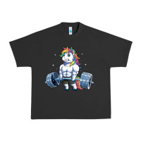 Pigment Black Unicorn Weightlifting T Fitness Gym Deadlift Rainbow Gifts Party Men W Urban Heavy Tee - trangStudio