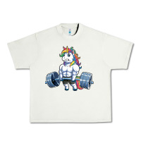 Pistachio Unicorn Weightlifting T Fitness Gym Deadlift Rainbow Gifts Party Men W Urban Heavy Tee - trangStudio