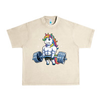 Sandshell Unicorn Weightlifting T Fitness Gym Deadlift Rainbow Gifts Party Men W Urban Heavy Tee - trangStudio