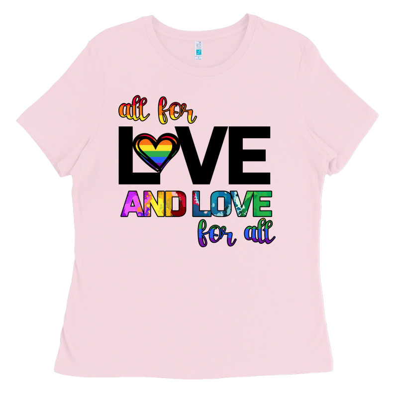 All For Love And Love For All Ladies Tee by Bettercallsaul | Teevron