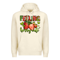 Sandshell feeling berry cute strawberry Premium Hoodie - Jasminsmagicworld