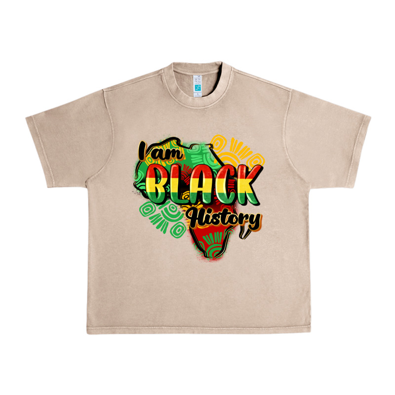 I Am Black History Urban Heavy Tee by CowGirlArtShop | Teevron