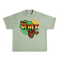 Oil Green i am black history Urban Heavy Tee - CowGirlArtShop