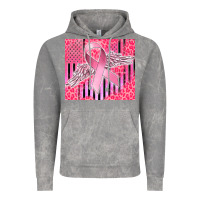 Cloud Rock cancer awareness american flag Vintage Hoodie - CowGirlArtShop