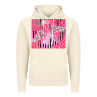 Vintage Artic cancer awareness american flag Vintage Hoodie - CowGirlArtShop
