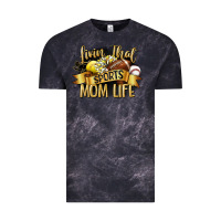 Cloud Black livin that sports mom life Vintage Tee - CowGirlArtShop