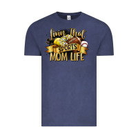 Vintage Denim livin that sports mom life Vintage Tee - CowGirlArtShop