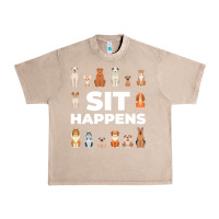 French Oak Dog Funny S It Happens Pet Sitting Design Urban Heavy Tee - trangStudio