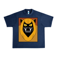 Navy Ookla The Mok Saturday Morning Cartoon Pop Art gift Urban Heavy Tee - trangStudio