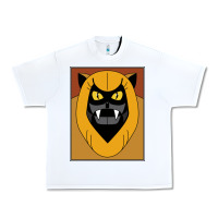 White Ookla The Mok Saturday Morning Cartoon Pop Art gift Urban Heavy Tee - trangStudio