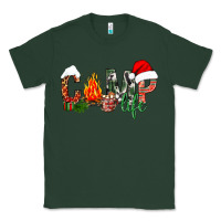 Sports Green Christmas camp Classic Tee - NancyCooperArtShop
