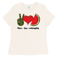 Bone Peace Love Watermelon Ladies Tee - Bettercallsaul