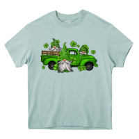 Arona st patrick's gnomes farm truck Heavy Core Tee - Jasminsmagicworld