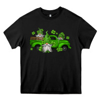 Black st patrick's gnomes farm truck Heavy Core Tee - Jasminsmagicworld