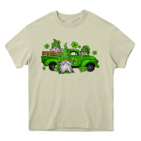 Mossy st patrick's gnomes farm truck Heavy Core Tee - Jasminsmagicworld