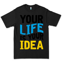 Black YOUR LIFE YOUR IDEA V2 Premium Tee - Bettercallsaul