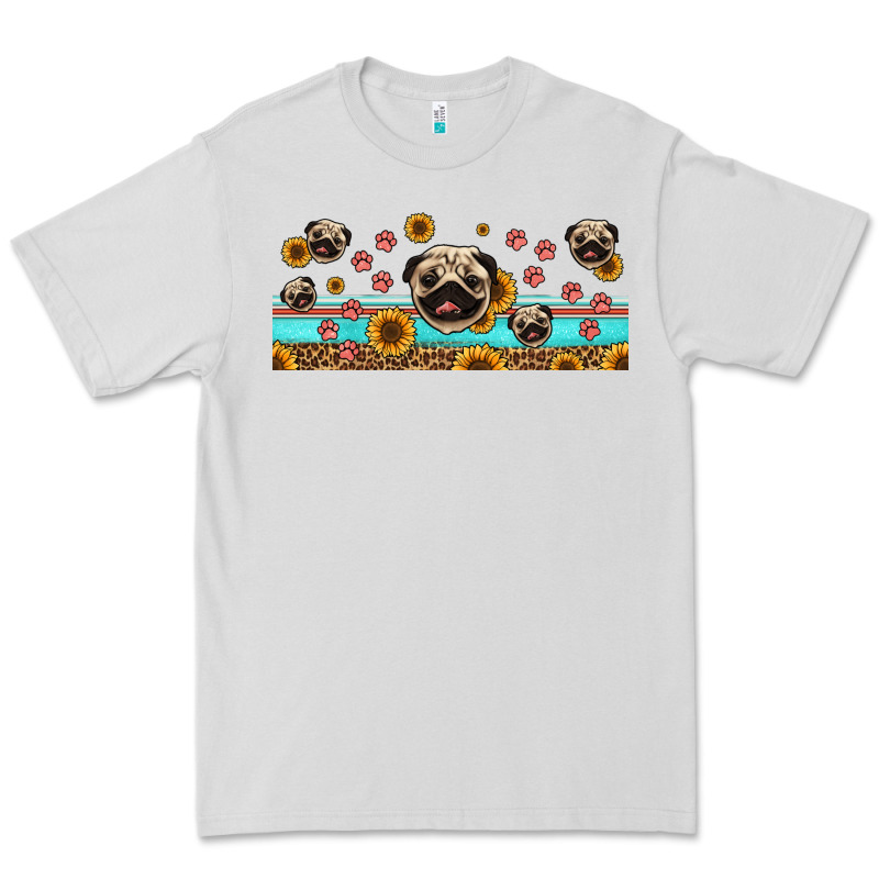Western Pug Dogs Premium Tee by Jasminsmagicworld | Teevron